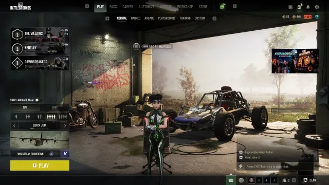 PUBG 386 lvl. Progressive M416 5 lvl. EVA скин 1 lvl. мой личный акк, Есть BATTLEGROUNDS Plus