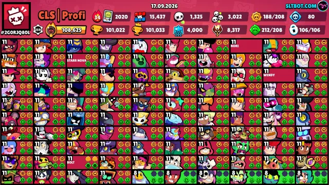 94 11 POWER🏆101022🏆2020📅BELL GOLDHAND❄️PENNY ASSISTANT❄️🔥SOY SAUCE DARRYL🔥💸8BP+💸🌹MASTER X2🌹✅BY MAIL✅, 101022 trophies, 106 brawlers, 79 primes