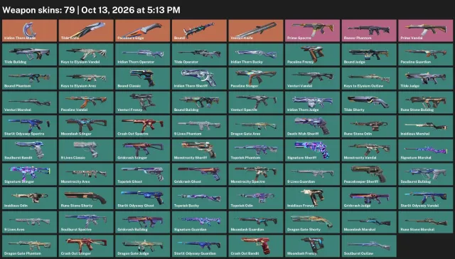 79 SKİN + 5 BIÇAK ▪ DEVREDİME HAZIR, Satış, Derecelendirme Altında, Ajanlar: 23, Skinler: 79