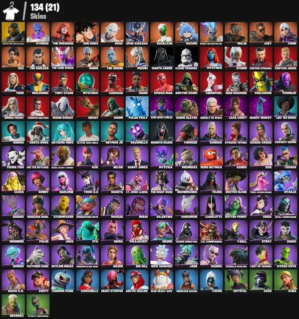 ⚡ RENEGADE RAIDER • Master Chief • Son Goku • Backlash | 134 Skins | (PC/XBOX/PSN), Sprzedaż, skiny 134