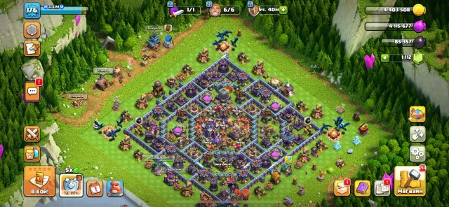 🔥❤️🔥МОЩНЫЙ АККАУНТ CLASH OF CLANS❤️🔥🔥, 15 TH Родной Деревни, 9 TH Строителя