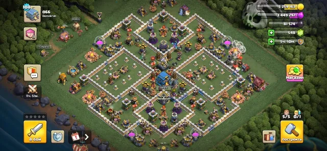 12 TH with normal upgrade, screenshots below, 12 TH Home Village, 8 TH Builder Base