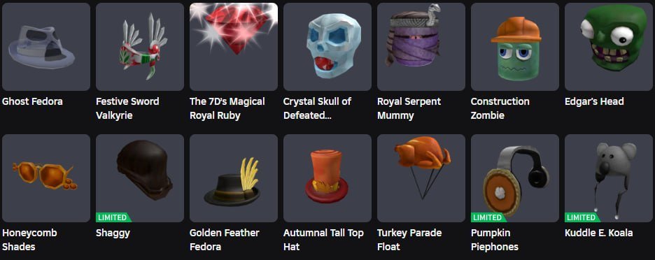 2014 | Ghost Fedora + Festive Sword Valkyrie + The 7D’s Magical Royal Ruby, Sale, Voice chat: No