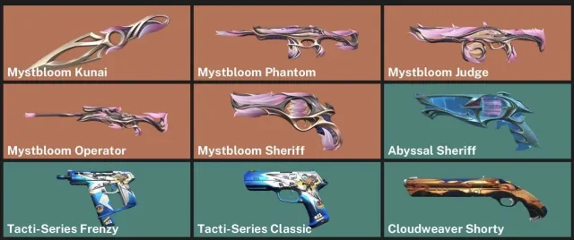🌸 Mysterious Flower ( FULL COLLECTION ) etc. 🌸, Sale, Calibration not opened, Agents: 7, Skins: 9