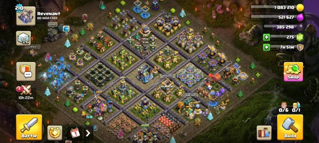 TH 18 Full Max~Heros-110/110/85/55/25~17× Hero Skin~Skeleton Scenary~Cwl Madels~593~Mail Changeable, 18 TH Родной Деревни, 10 TH Строителя