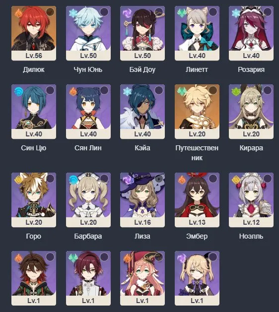 🌸 LEGENDARY DILUC LV. 56⭐ 🗺️ AR 30 🗺️ 🧩 19 CHARACTERS 🧩 🔓 FULL ACCESS 🔓 ⚡ AUTO DELIVERY, Any platform, Email linked, Iter, Levelled up, AR 30, Primogems 550