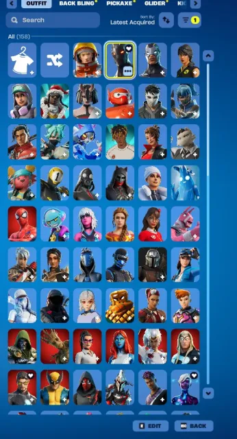 🌈old account all battle passes from season 3! season 2 is missing)🌈, Sale, skins 158