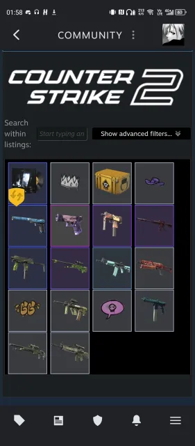 Account with skins and PRIME very profitable, Sale, With inventory, Has PRIME, 14300 CS Rating, Competitive