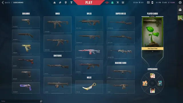 18,150 VP Inventory Cost 3 Knives + 17 Skins, Sale, Ranked unlocked, Agents: 22, Skins: 17