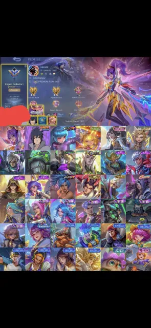 Legendary on Fanny / Sasuke skin / Seasonal skin on Florin / Coffee Aurora, Sale, Rank: Epic, Level: 58, Win rate: 50%, Heroes: 120, Skins: 114