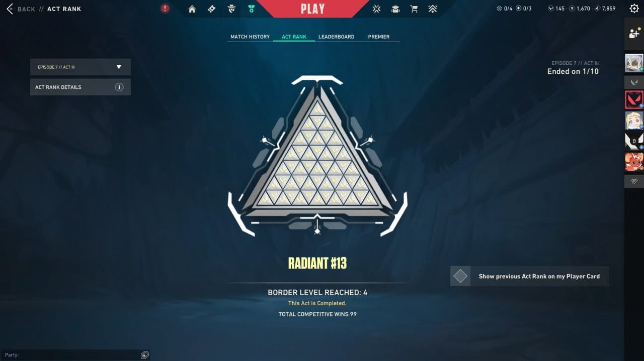 sell valorant account ( RADIANT #13 V7 ACT 3 / NOW IMMORTAL 1 ), Sale, Radiant, Agents: 25, Skins: 90
