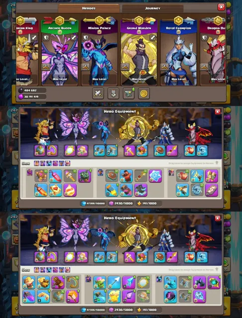 TH18|6 Hero Max|13 Epic Almost Max|70%OFF Shop|2Scenery|Anime Fury Full Set|Dragon 4/5|Majestic Set, 18 TH Родной Деревни, 10 TH Строителя