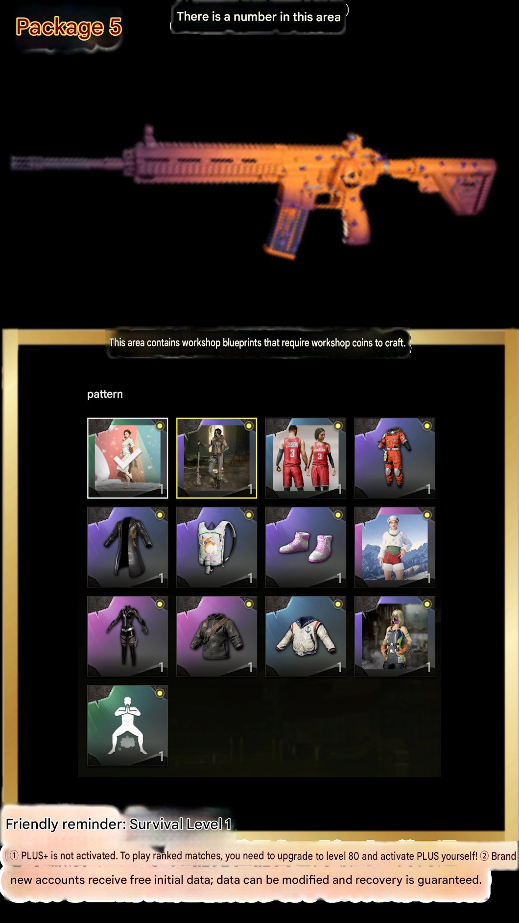 🔫 AUG NEON DREAM | DUCAN/PGC/PCS/PNC/WORK/XINGHUN SET + AIXLEFT GLOVES, No BATTLEGROUNDS Plus