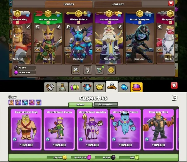 TH18 EXP256 NEAR MAX 6 MAX HERO 1500 CHANGE NAME ALMOST 14 MAX EPIC EQUIPMENT MAX ALL COMMON EPIC, 18 TH Родной Деревни, 10 TH Строителя