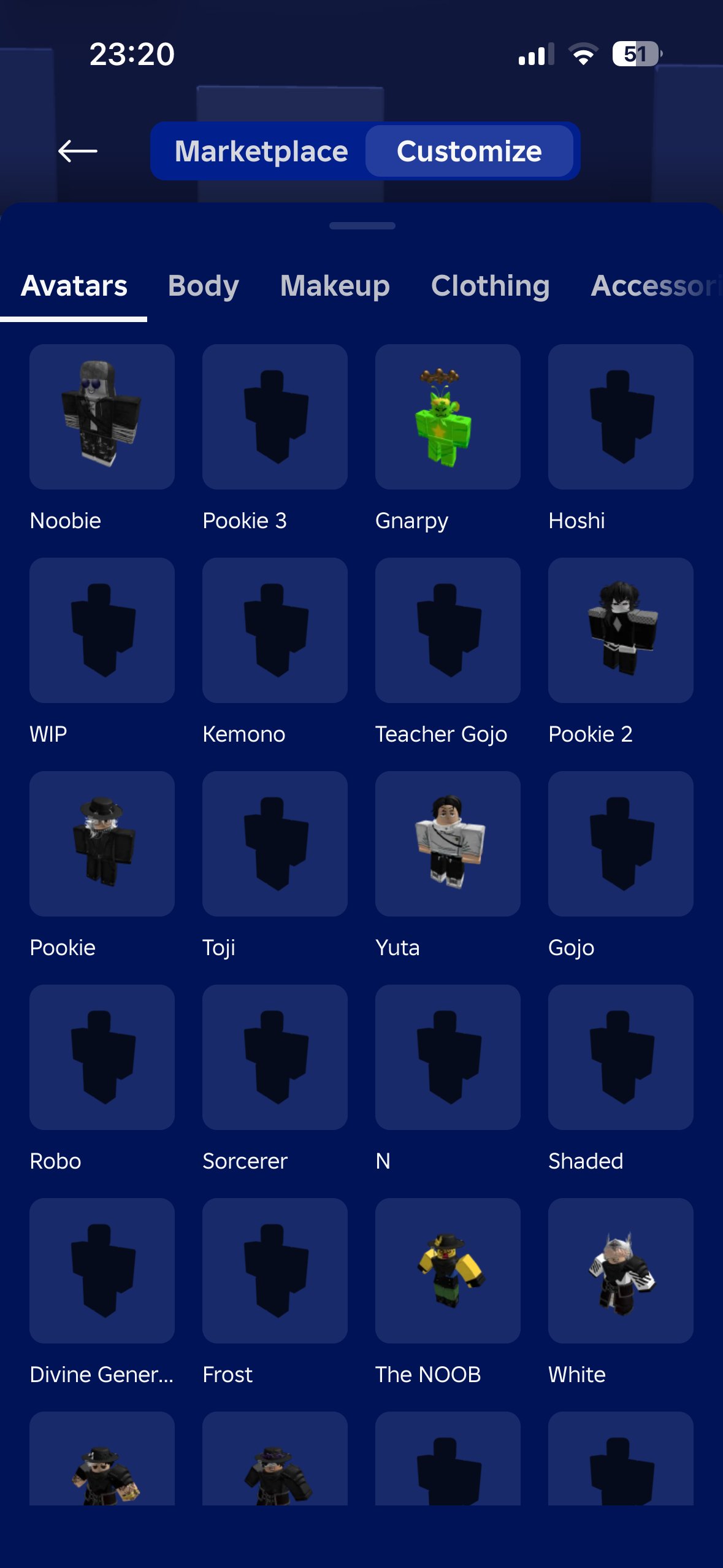 Lots of skins, great results in various simulators, such as Blox Fruits, Sale, Voice chat: No