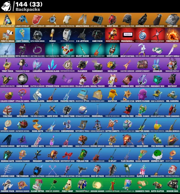 [ PC ] Fortnite Hesabı | LVL 1861 | 84 Skin | Tam Erişim, Satış, skinler 84