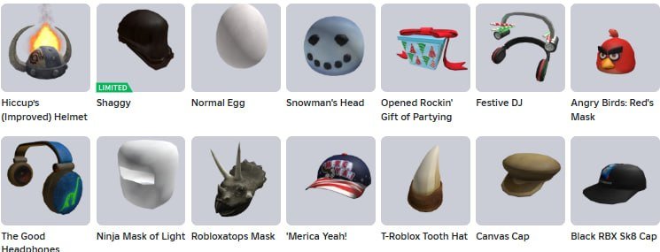 Hiccup’s (Improved) Helmet + Offsale items + 2K RAP, Sale, Voice chat: No
