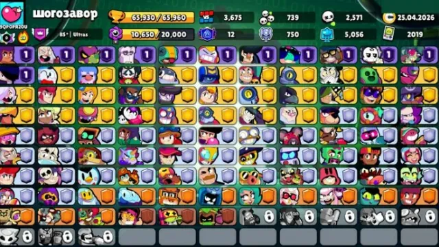 🏆223 SKINS🏆🔮17,498 SPENT GEMS💎🔱65,930 CUPS💎🔱94 BRAWLERS + 20 MAX BRAWLERS, 65930 cups, 94 brawlers, 20 primes