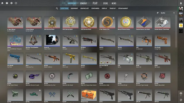 #CU582 💮CS2 PRIME, 7 MEDALS, 2 GLOVES | 2021Y | 924H | GAMES WORTH $300 | Sale, With inventory, Has PRIME
