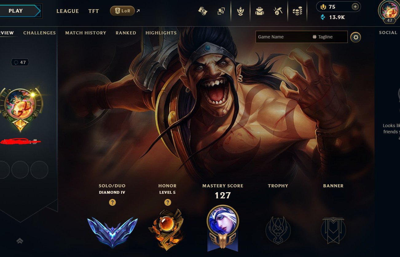 🔑EUW🔑54% Winrate🔑S16 Diamond IV🔑Diamond III MMR🔑Handleveled🔑50 Champs🔑13 Skins, Sale, level 47, champions 50, skins 13, Diamond