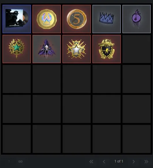 CS2 Prime + games I Shattered Network Diamond 6 medals I clean account, Sale, Inventory empty, Has PRIME
