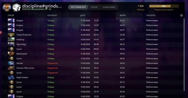 3806 Rang, Titan, Mainpool, 71 Trophäe, Arcana + Immortals, Verkauf, 7004 MMR, 7770 Ehrlichkeit, 7770 Höflichkeit, 1823 Spiele, 2247 Stunden