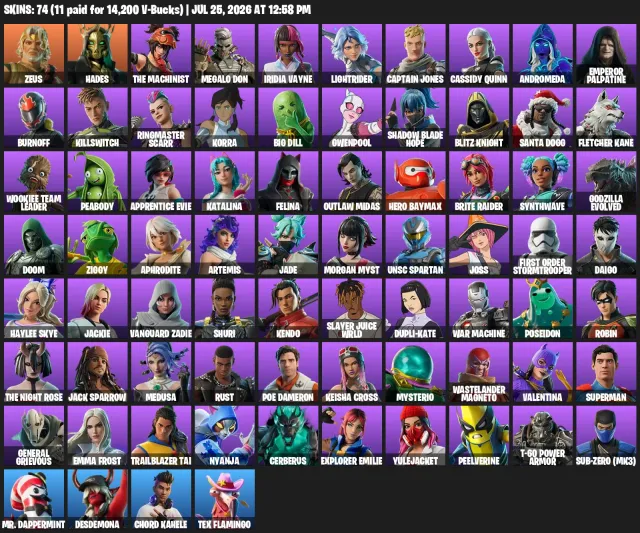 WARRANTY 🟨⬛️FULL ACCESSBASED ON Korra + Old BP❗️Superman❗️Fiendish Wand, Sale, skins 74