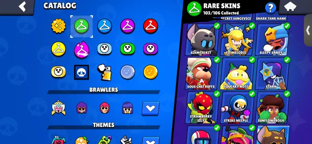 Account 211K trophies, trophies 211000, brawlers 104, primes 208