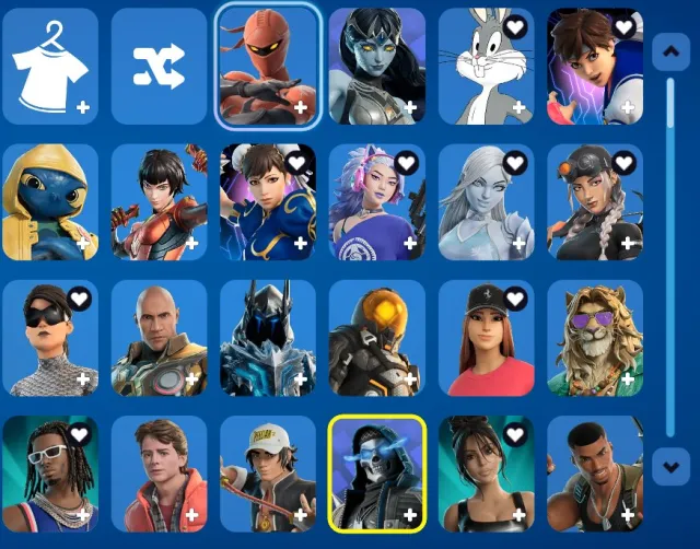 PVE with V-Bucks farming, 288 skins, World Cup Karas, and much more (GTA 5 and DBD), Sale, skins 288