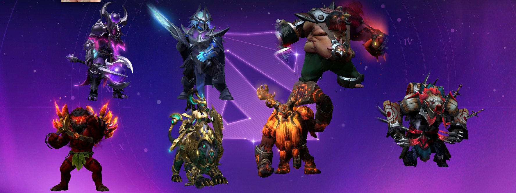 💠🔥Earthshaker (2 style), Ogre, Shadow Fiend🔥 Exclusive: Axe, Tiny, Lands, Inventory 43€, Sale, 2591 MMR, 10500 Behavior score, 9000 вежливости, 3630 games