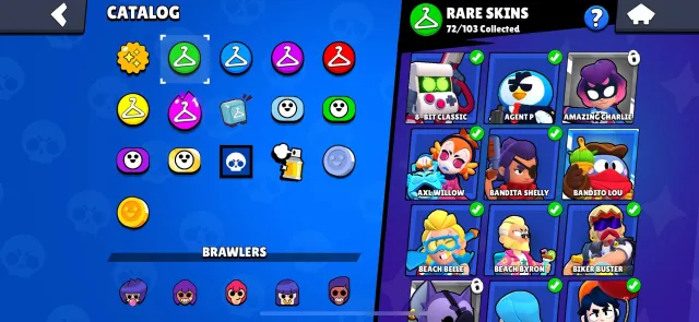 85K | 23 Maxed | 21 Hyper | 219 Skins | Mythic II | 91 Brawlers | 2024 Account, 85000 кубков, 91 бравлеров, 56 праймов