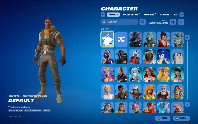 4100 V-BUCKS | KONTO FORTNITE | SUISEI | SONIC | FORTNITE CREW, Sprzedaż, skiny 38