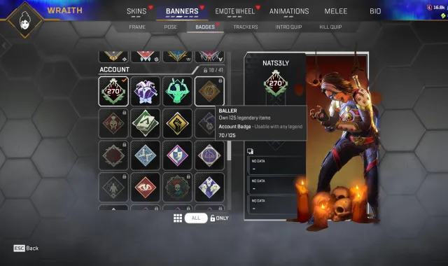 🍀 【 270 LVL 】70 LEGEND SKINS♦️ EA APP + PSN + XBOX♦️ ПОЛНЫЙ ДОСТУП 🔑, Новичок, 270 уровень, Реликвия: Нет