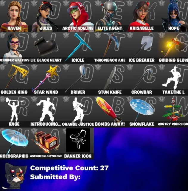 CYBER ACCASTOVIDATU🌸TAKE THE L 🔥GOLD MIDAS LAGUNA🔥🔥🔥ROD DELTAS TRAVIS🔥, Sale, skins 111