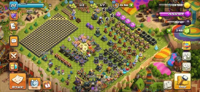 🏰 TH17 👑 Heroes 89/100/52/66/50/15 🌸 13 skins ⭐ 13 epic gear, 17 TH Home Village, 10 TH Builder Base