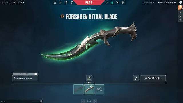 [EU] Forsaken Riuual Blade and Forsaken op oni Phantom Rank plat 1 v25 Act 3 | Full Access, Sale, Platinum 1, Agents: 15, Skins: 3