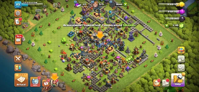 🌺 TOWN HALL 18 🌺 🦭 BUILDER HALL 9 🦭 🍀 BUILDERS 5 🍀 ✨ LEVEL 113 ✨ 🫐 GEMS 5206 🫐 🛎️ AUTO DELIVERY 🛎️, 18 TH Home Village, 9 TH Builder Base