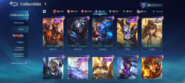 273skin➤Hero Max➤All emblem Max 7➤EPIC Carmila➤Gusion➤Khufra➤Uranus➤Kagura➤Irthil➤Moskov➤Balmond, Продажа, Ранг: Мифический, Уровень: 87, Процент побед: 50%, Герои: 138, Облики: 273
