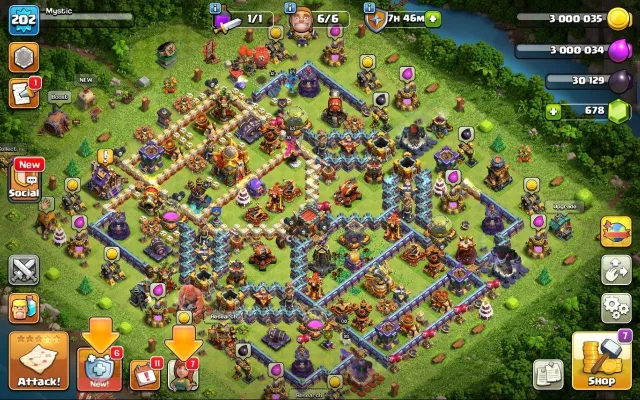 Перепривязка ✅ 16 TH 90% фулл | 202 LVL | 90/93/65/63/43/3 | фулл снаряжение, 16 TH Родной Деревни, 10 TH Строителя