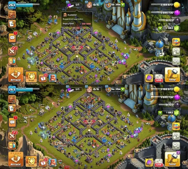 TH/18 Legend League 2 LAB/1 item Left🔥15 EPIC MAX🔥16 number/20 Level Nc/500 BASE MAX COLSE BD LOCAL, 18 TH Родной Деревни, 10 TH Строителя
