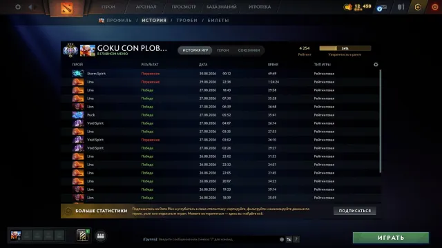⛩️4250 MMR⛩️RECALIBRATION AVAILABLE⛩️MAIN POOL⛩️, Sale, 4250 MMR, 6900 honor, 6900 politeness, 1317 matches, 1500 hours