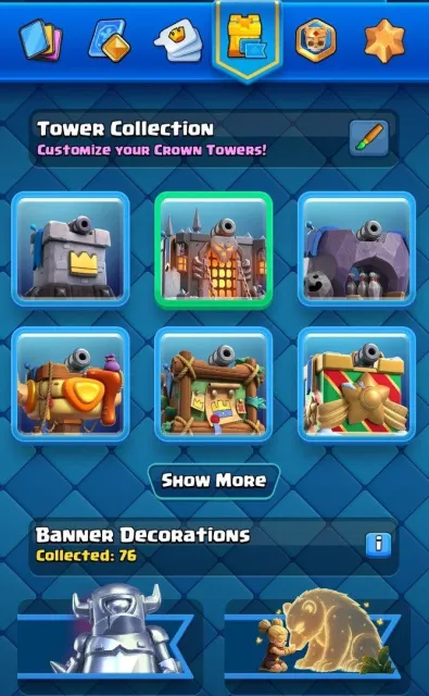 King Level 14 | Legendary Arena | Personal account for sale, 24 арена, 14 уровень, 9676 кубков, 122 карт, 23 лег, Есть