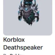 🟣°《☑️KORBLOX | TOTAL 200K+R$ | 50K R$ Blade Ball 》🟣【«🔥SEE DESCRIPTION🔥»】°🟣, Sale, Voice chat: No