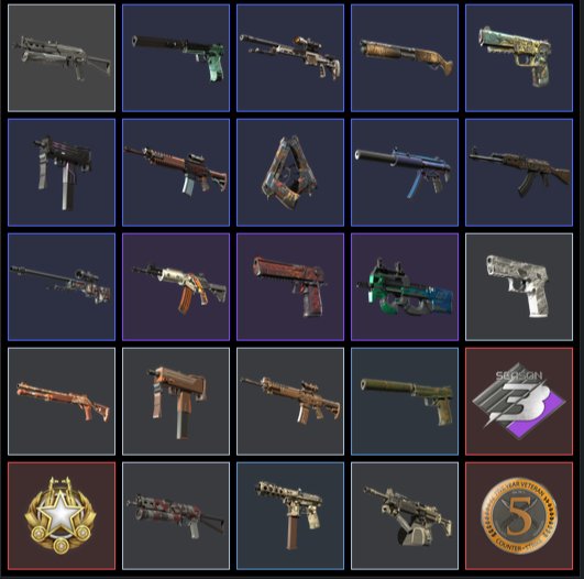 💛CS 2 PRIME ACCOUNT WITH SKINS AND MEDALS + FULL DATA CHANGES TO YOURS💛, Sale, Available, Yes PRIME, Competitive