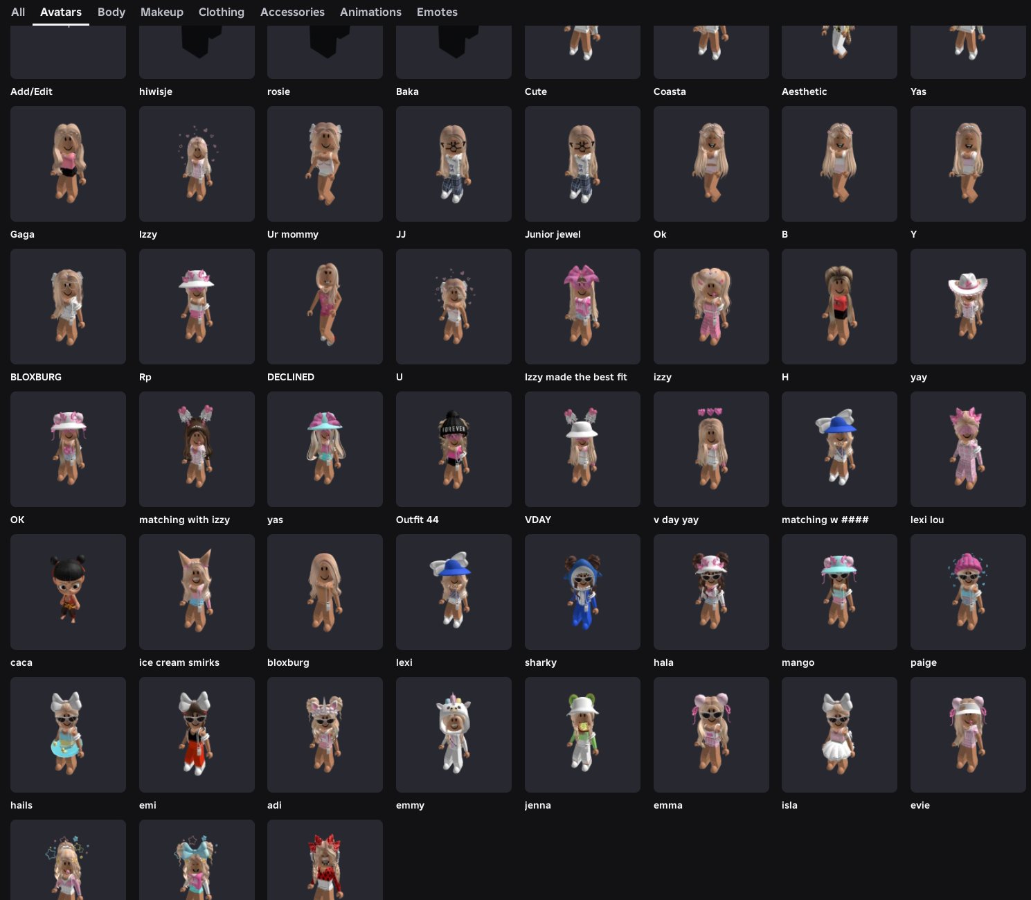 ►【Roblox】✦🔸EVERY GIRL'S DREAM ✦【INVENTORY COST FROM 50,000 ROBUX】【NO LIMITS】 💥, Sale, Voice chat: No