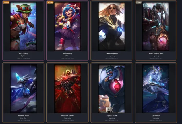 RU / DJ Sona, Pulsefire Ezreal, Grey Warwick, Faerie Queen Karma, Dark Cosmic Lux, Sale, level 262, champions 91, skins 153, Unranked