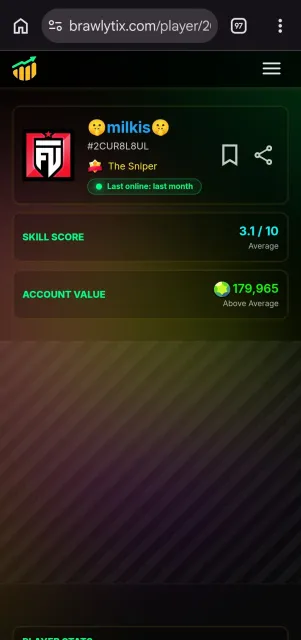 🔥 Brawl Stars — 45.5K ТРОФЕЕВ | 2019 года | 351 СКИН | 179K GEM VALUE 🔥, 45495 кубков, 104 бравлеров, 26 праймов