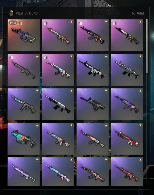 ⭐Neon Dream - AUG - 3 lvl 🚀Auto-Delivery💎First mail✅NickName Change Coupon❤️Screens, Yes BATTLEGROUNDS Plus
