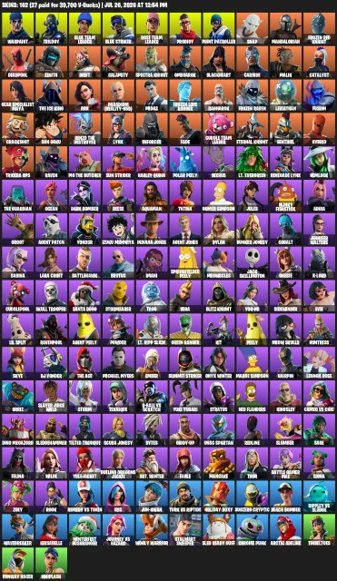 🌻OLD PVE🌻🌳PS EXS, CARBIDE, LYNX, BAT, HARLEY🌳🌷SKINS FOR 39K VB🌷🌲FULL ACCESS🌲🌹READY TO PLAY🌹#603, Sale, skins 162