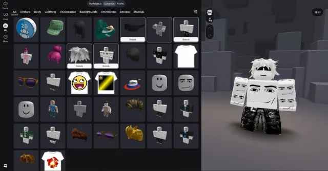 ✅ACCOUNT WITH 8K TOTAL DONATION ROBUX✅ | NO EMAIL LINKED| ✅DONATION SKIN+61 ROBUX✅, Sale, Voice chat: No